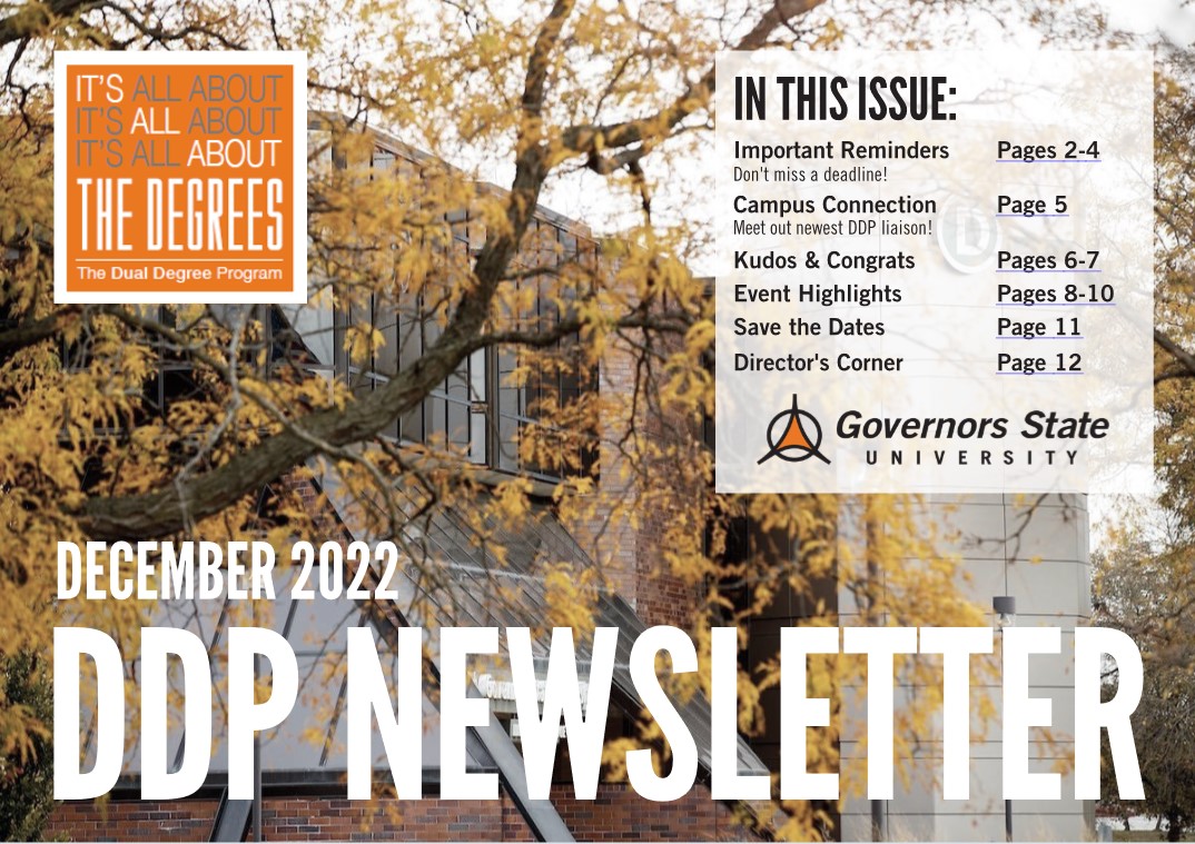 DDP Newsletter Dec 22 DDP Newsletter Dec 22